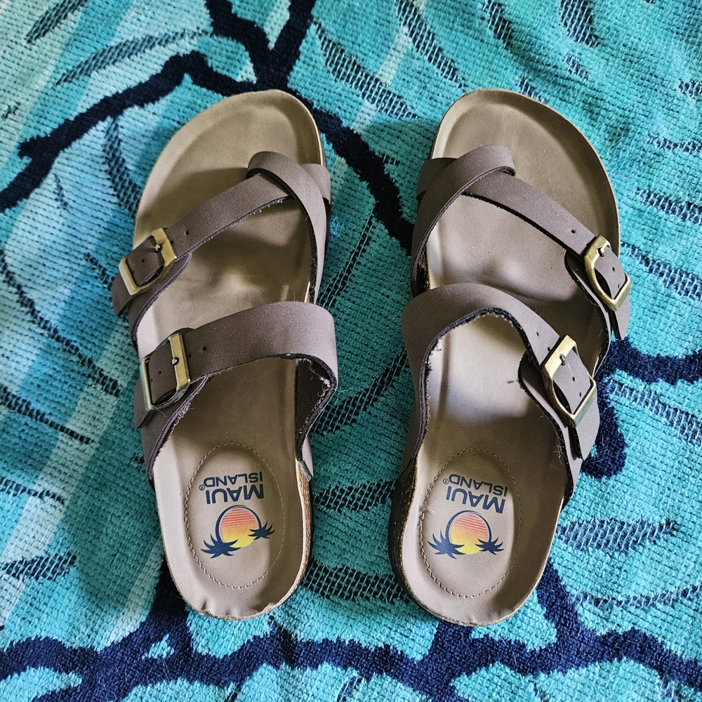 Brown Casual Sandals